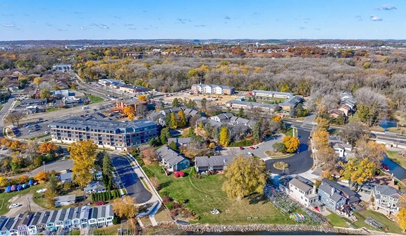 Residential area in Middleton, Wisconsin